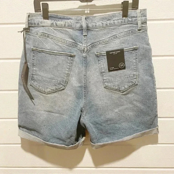 NWT Earnest Sewn Hi-rise Pleat Shorts Size 31 - Picture 8 of 13